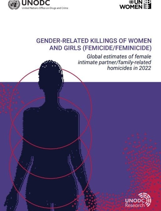 UNODC Zabójstwa kobiet i&nbsp;dziewcząt ze&nbsp;względu na&nbsp;płeć (femicide/feminicide) 2022